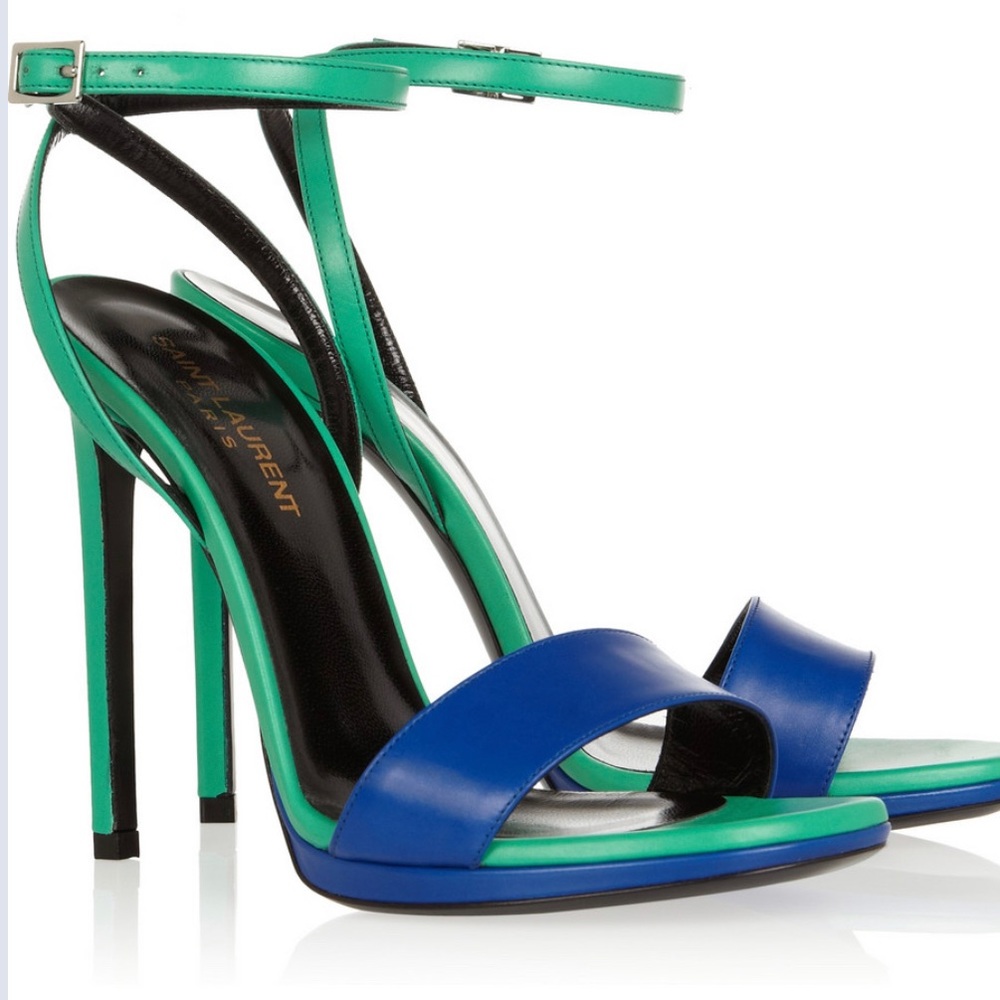 Ysl two tone Sandals